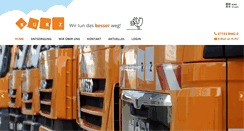 Desktop Screenshot of kurz-entsorgung.de